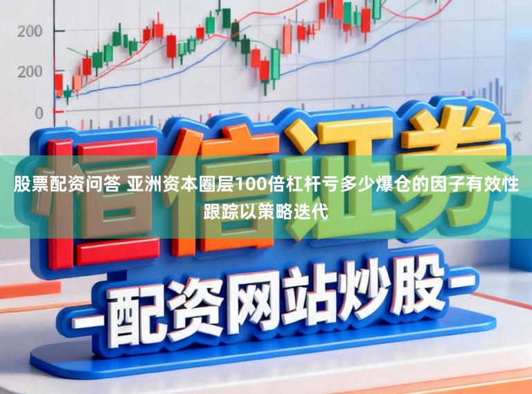 股票配资问答 亚洲资本圈层100倍杠杆亏多少爆仓的因子有效性跟踪以策略迭代