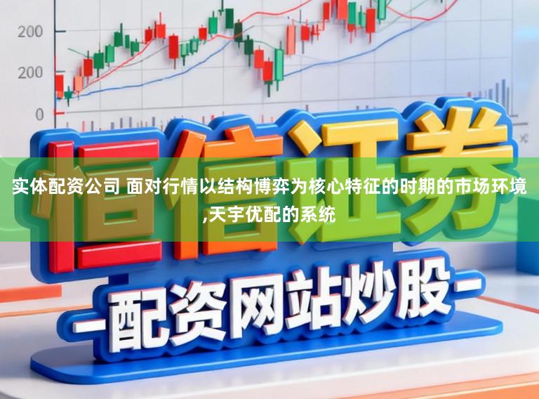 实体配资公司 面对行情以结构博弈为核心特征的时期的市场环境,天宇优配的系统