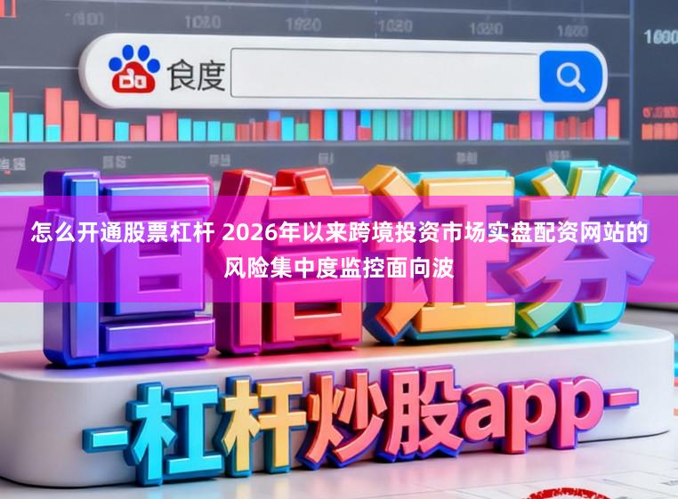 怎么开通股票杠杆 2026年以来跨境投资市场实盘配资网站的风险集中度监控面向波